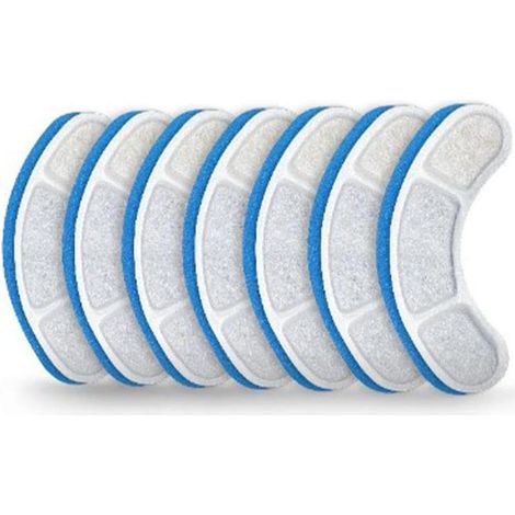 Lot de 8 cartouches filtrantes pour fontaine à eau pour chat (cartouche + coton filtrant) - charbon actif (1/5)