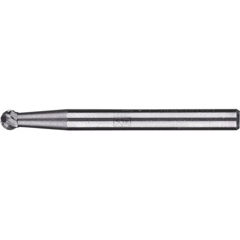 PFERD TOOLS Hartmetall Hochleistungsfrässtift ALLROUND Kugel KUD Ø03x02 mm Schaft-Ø 3 mm universal grob (1/3)