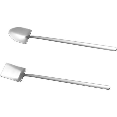 Eiscremelöffel mit langem Griff, 2er-Set, Edelstahl 304 (1/5)