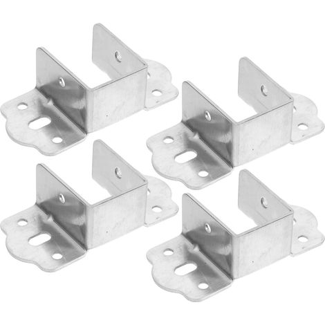 4 supports de cadre lit en acier inoxydable, conception précision pour lits et superposés dans les (1/5)