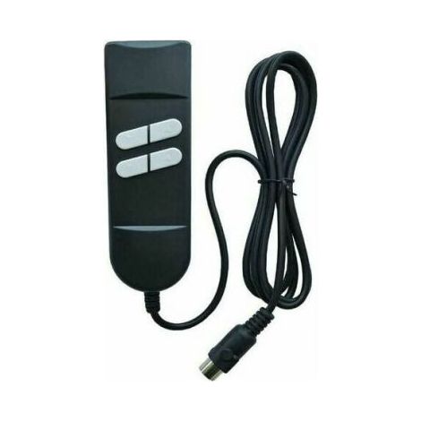 Télécommande Fauteuil Relax Electrique,Télécommande Fauteuil Releveur Contrôle Manuel 4 Boutons 5 Broches Utilisé Pour 2 Moteurs - Fauteuil Inclinable Ou Alors Chaise Haut Et Bas (1/4)