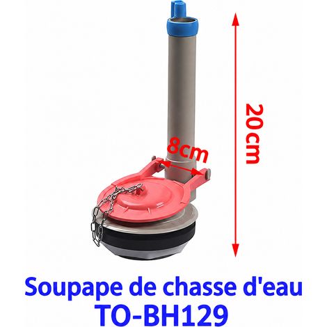 Adapté pour TO-BH129 - soupape de vidange Mécanisme Réservoir WC Chasse d'Eau Plastique 1 × 1 × 1 cm 500 g – Livraison gratuite