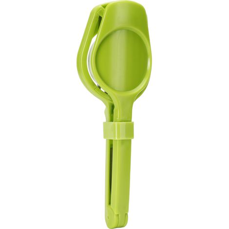 Coupe-œuf manuel diviseur champignon kiwi coupe-légumes coupe-fruits ustensile cuisine acier inoxydable ABS vert 19,5x7,3 cm (1/5)