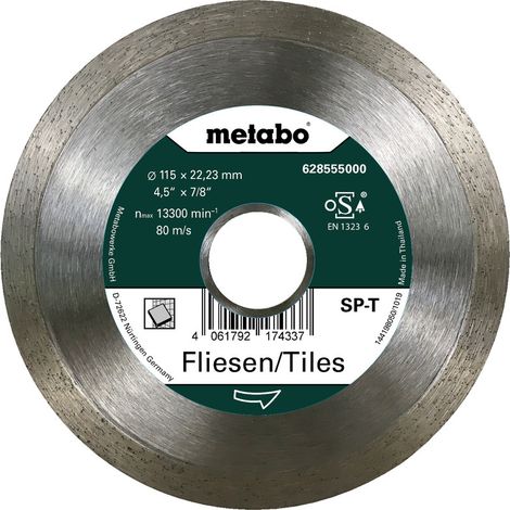 Diamant-Trennscheibe SP - T 115x22,23 mm - METABO 628555000 (1/3)
