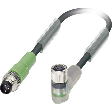 Phoenix Contact 1681994 Sensor-/Aktor-Steckverbinder, konfektioniert M8 Stecker, gerade, Buchse, ger