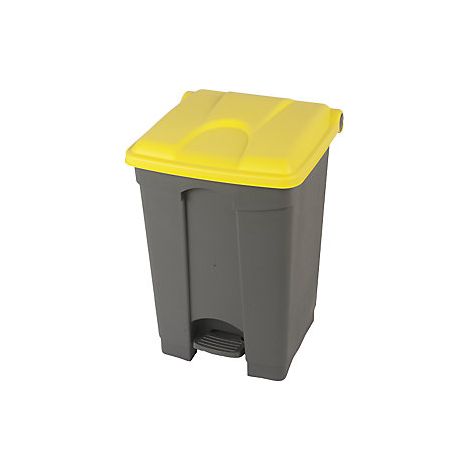 Pedal-/Tretabfallsammler  Volumen 45 l  BxHxT 410 x 600 x 400