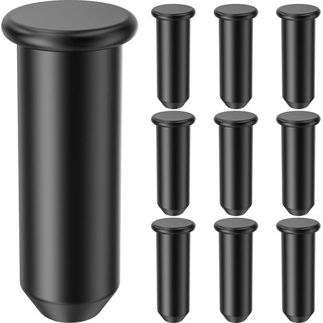 Lot de 10 bouchons étanches pour boîtes de jonction et connecteurs de câbles M20 M25, accessoires, Noir (1/5)