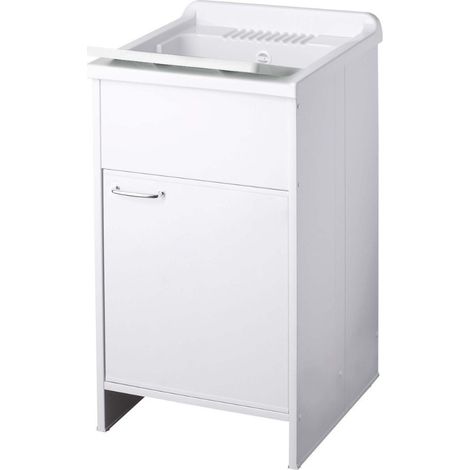 Mueble lavabo PVC blanco 45x50 cm - Laden (1/4)