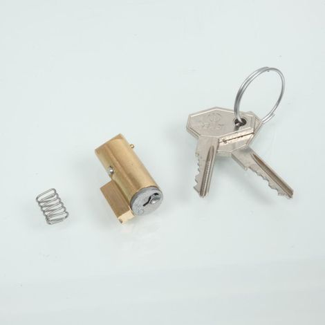Barillet serrure bloque direction Zadi pour scooter Piaggio 50 (1/5)
