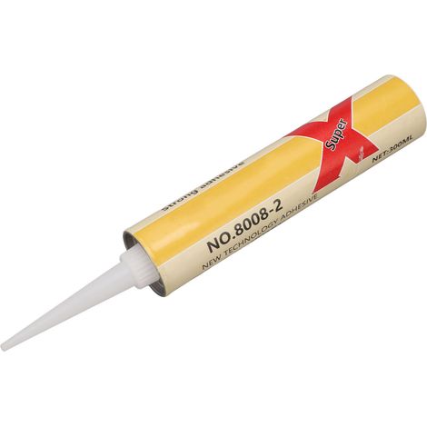 Colle Forte Silicone Résine Adhésive Imperméable Isolante Résistante à la Chaleur 300 ml (1/5)