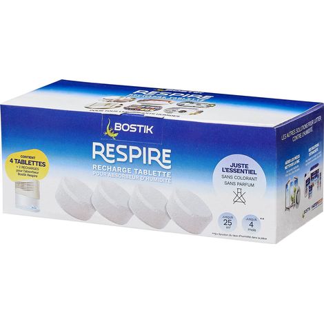 4 Recharges Tablettes Déshumidificateur (1/5)