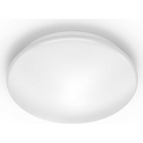 Philips - Luminaria LED de techo, diámetro 25 cm, 2700 K, 10 W, blanco 915005778201 (1/4)