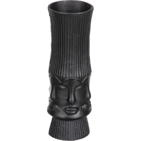 Vase Visage Noir 34 cm (1/4)