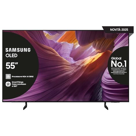 Samsung Smart TV 55 pollici QE55S85FAUXZT OLED 4K 2025