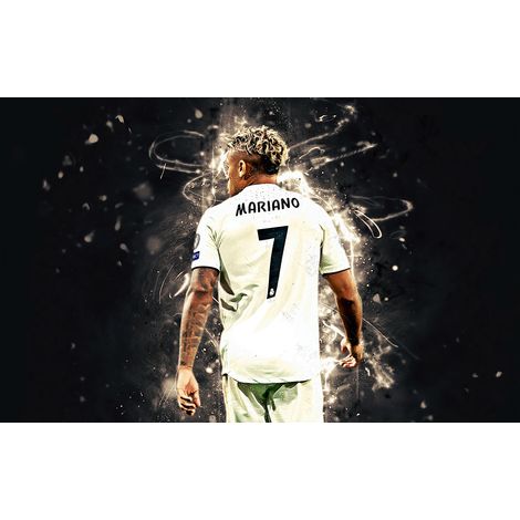 Papier peint panoramique Football - Joueur de Foot - 130 cm x 81 cm (1/2)