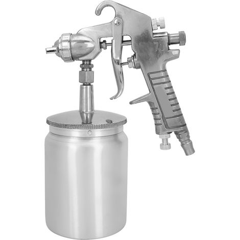 Pistolet à peinture en acier inoxydable pour céramique et art, outil de pulvérisation avec poignée pour poterie (1/5)