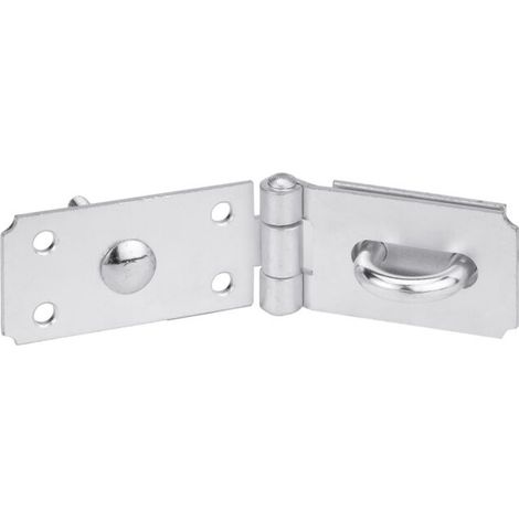Porte cadenas renforcé, 90mm, acier - (1/2)