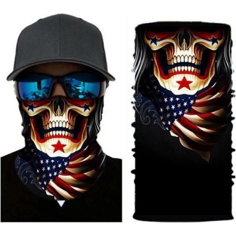 Cagoule Tube Élastique Polyester Élasthanne Léger Multifonctionnel Cyclisme Randonnée Sport 1 Pièce (1/4)