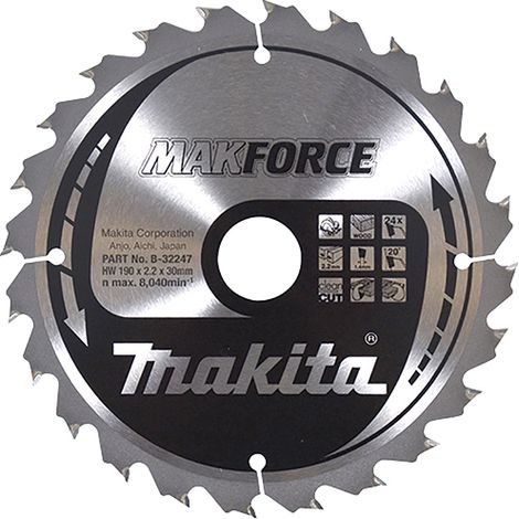 MAKITA B-32247 DISCO HM 190/30/24D