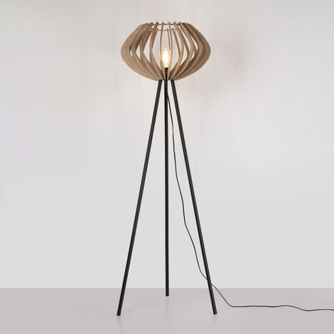 Stehlampe aus Holz „PANDA“ - E27