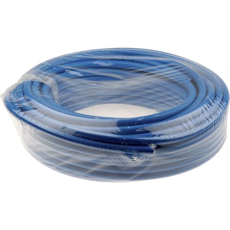 Tuyau à air RS PRO, 10mm x 6.5mm x 30m Bleu en PUR, PVC ( Prix pour 1 ) (1/3)