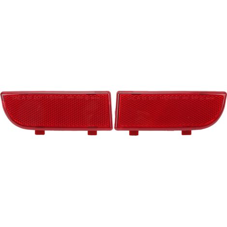 GARRYFIZH 1 paire de réflecteurs de pare-chocs arrière 6398260440 gauche/droite - Feu arrière rouge pour Mercedes-Benz Vito W639 2003‑2015 (1/5)