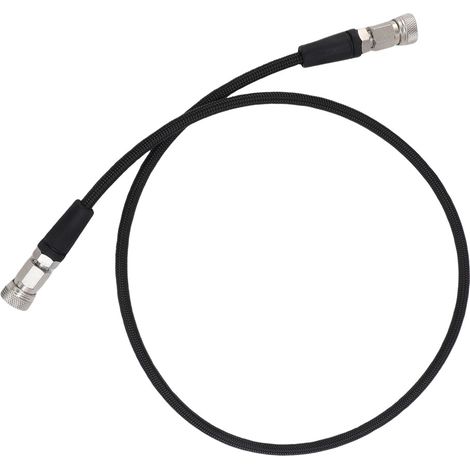 Adatto per tubo flessibile in acciaio inossidabile ad alta pressione da 39 pollici (8 mm) in fibra di carbonio, nero