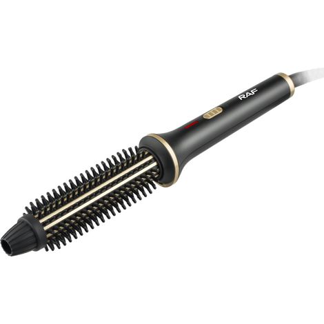 Peigne lisseur sans dommage pour lisser et boucler, fer électrique 2-en-1 usage domestique60wa4 (1/5)