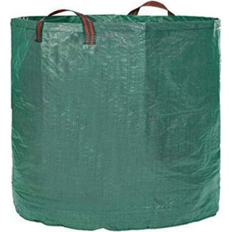 Gartenabfallsäcke, wiederverwendbare Säcke für Garten, Rasen, Laub, Abfallbehälter, Grasfangkorb, Poollaubfänger, 60 Liter (1/4)