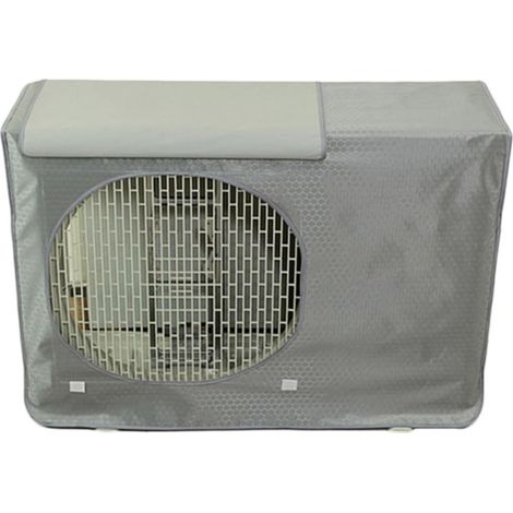 Housse de protection pour climatiseur extérieur Healeved, en polyester avec solaire et facile à (1/5)