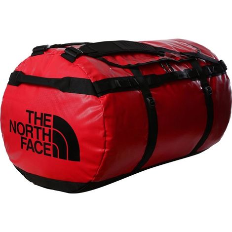 The North Face Base Camp bolso de lona 150 L Nylon, Poliéster Negro, Rojo