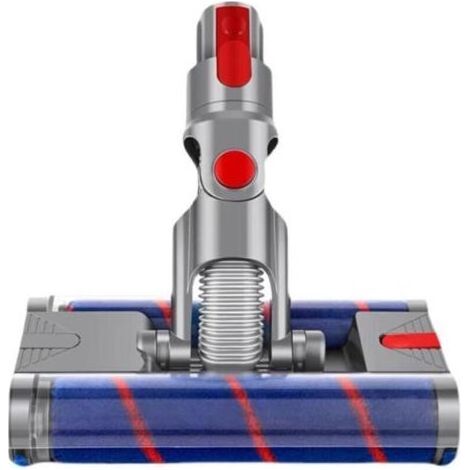 Tête D'aspirateur De Rechange Compatible Avec Les Moteurs Dyson V7, V8, V10, V11, Avec Rouleau Souple Et Brosse Double Rouleau. (1/4)