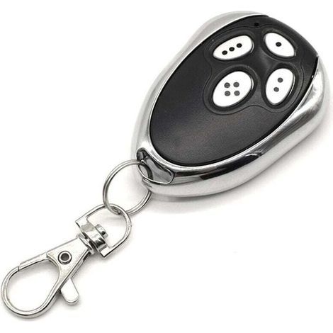 Télécommande Porte de Garage 433.92 MHz Code Roulant 4 Canaux Compatible Alutech AT-4 AR-1-500 AN-Moteurs ASG1000-Crezuo-Chrom