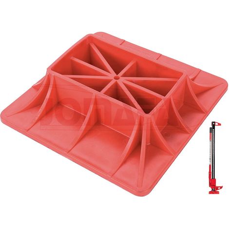 BASE DE APOYO PARA GATO DE TRINQUETE HI-LIFT TODO TERRENO SUELO BLANDO ARENA ETC (1/4)