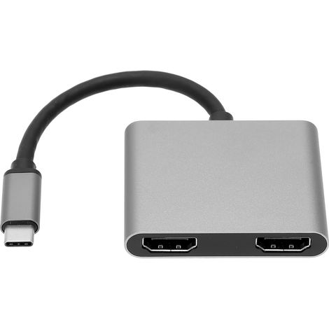 Station d'accueil 4 en 1 adaptateur Type-C Hub multiprise écran multiprise alimentation écran (1/5)