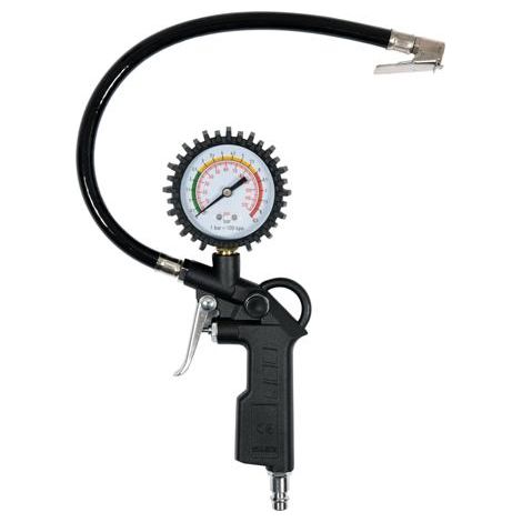 VOREL RT® - Gonfiatore di pneumatici  (aria compressa, 0-12 Bar)