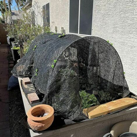 NALOOKAMIC Ensemble de 18 Arceaux pour Serre Tunnel Surélevée, Constituant un Cadre de Culture en Fibre de Verre pour Vos Plantes dans le Jardin.
