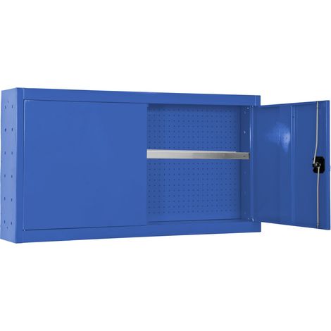 Armario Herramientas CABINET Tools con Estante Monobloque 650x900mm azul