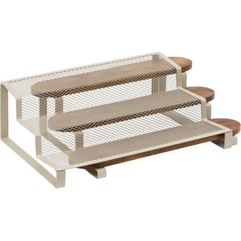 Soporte para especias extensible de 3 niveles telma, color beige - 5five (1/3)
