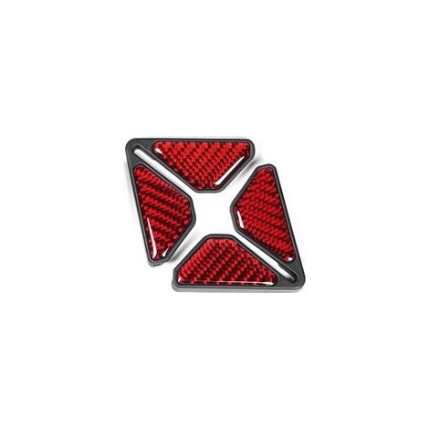 (Rojo, 1 par) Protectores universales para las esquinas de las puertas del coche, protectores anticolisión para las esquinas del parachoques, antiarañazos. (1/4)