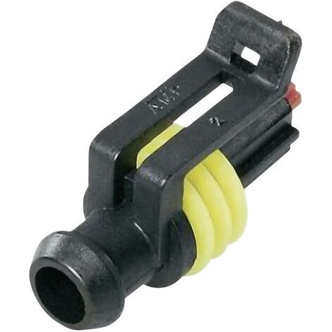 Boîtier femelle pour câble série AMP-Superseal 1.5mm TE Connectivity 0-282079-2 Nbr total de pôles 1 Pas: 6 mm 1 pc(s) D14665 (1/4)
