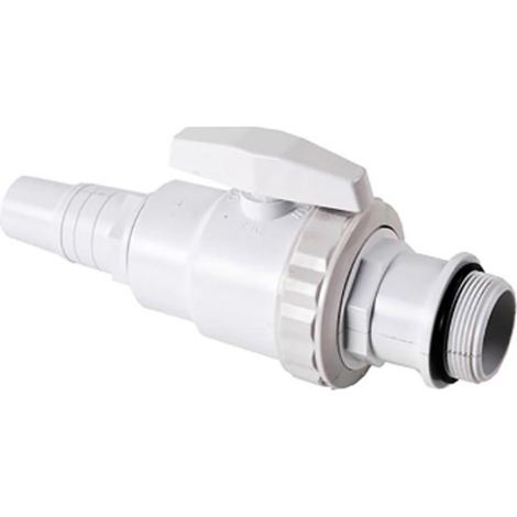 Vanne d'arrêt pour filtration de piscine (1/3)