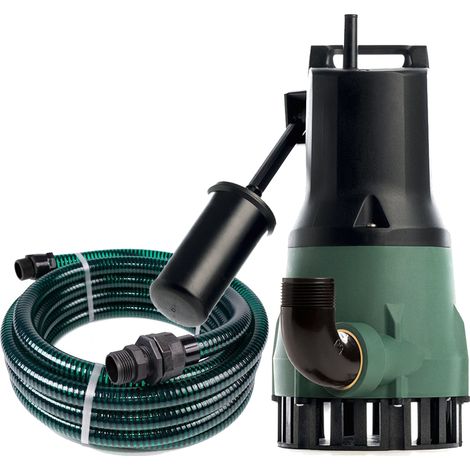 DAB FEKA 600 M-A + Ablaufschlauch 7 Meter - Schmutzwasserpumpe - Schwimmer - 15.000 L/h - 680W - Korngröße 25 mm - Komplettes Startpaket - Tauchpumpe