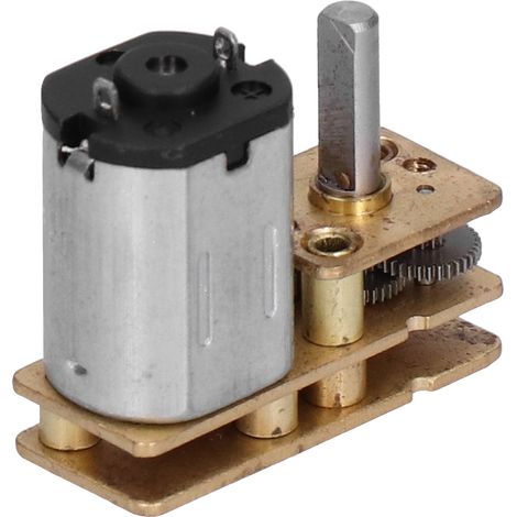 Moteur à engrenages DC6V 60RPM 0,5W, couple élevé, silencieux, réducteur de vitesse pour robots, appareils électroménagers, DIY (1/5)