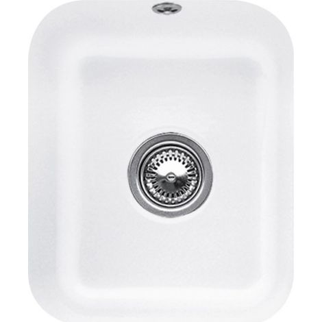 Fregadero de 1 cubeta VILLEROY ET BOCH Cisterna 45 Piedra Blanco CeramicPlus