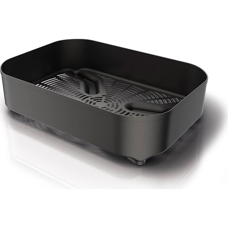 Ninja Woodfire Cestello per Frittura ad Aria Combo, compatibile con Barbecue elettrico da esterno, Accessorio ufficiale, XSKCRISPBTEU (1/5)