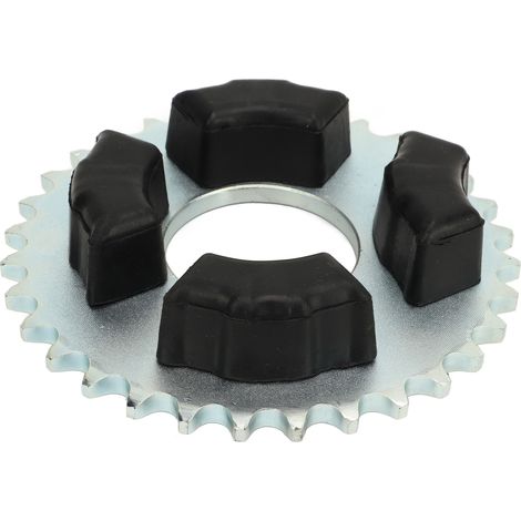 Pignon arrière 420 32T 50 mm avec roue en caoutchouc amortissante pour SS50 CT70 CL50 CL70 CD50 CD90 (1/5)