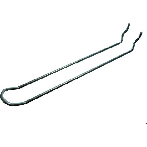 One Stop DIY BZP Lot de 2 crochets pour panneau perforé 200 mm