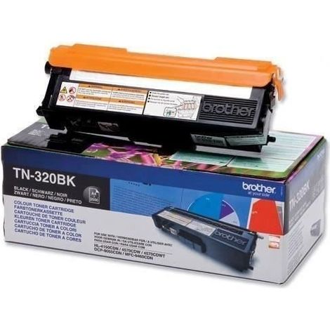 Brother TN-320BK Toner Laser Noir