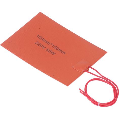 Coussin thermique à bande de baril Chauffe-baril en silicone 200 degrés Celsius 3,9 x 5,9 pouces pour équipement industriel (1/5)